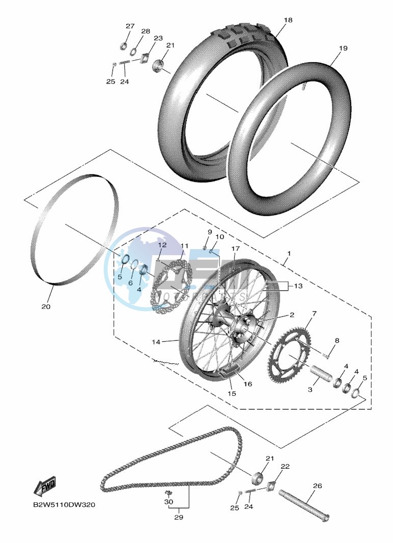 REAR WHEEL