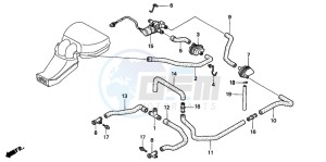 CBR600F3 drawing SOLENOID VALVE