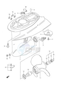 DF 30 drawing Gear Case