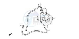 ST1100A drawing RESERVE TANK (ST1100AN/AP/AR)