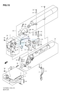 VLR1800 (E2) drawing MUFFLER