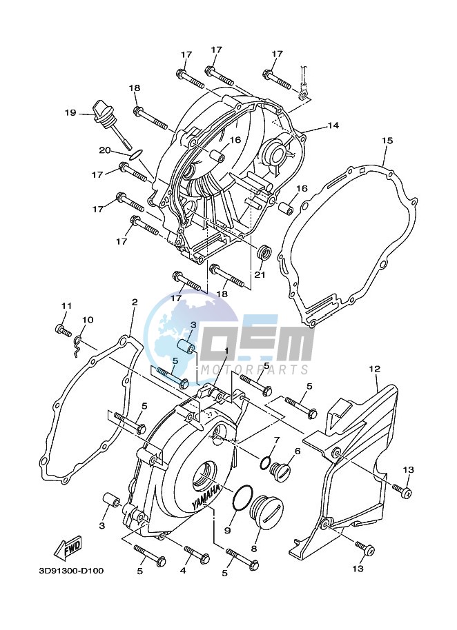 CRANKCASE COVER 1