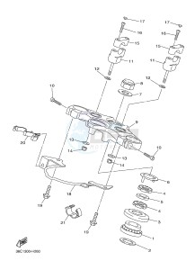 XJ6S 600 DIVERSION (S-TYPE) (36CD) drawing STEERING