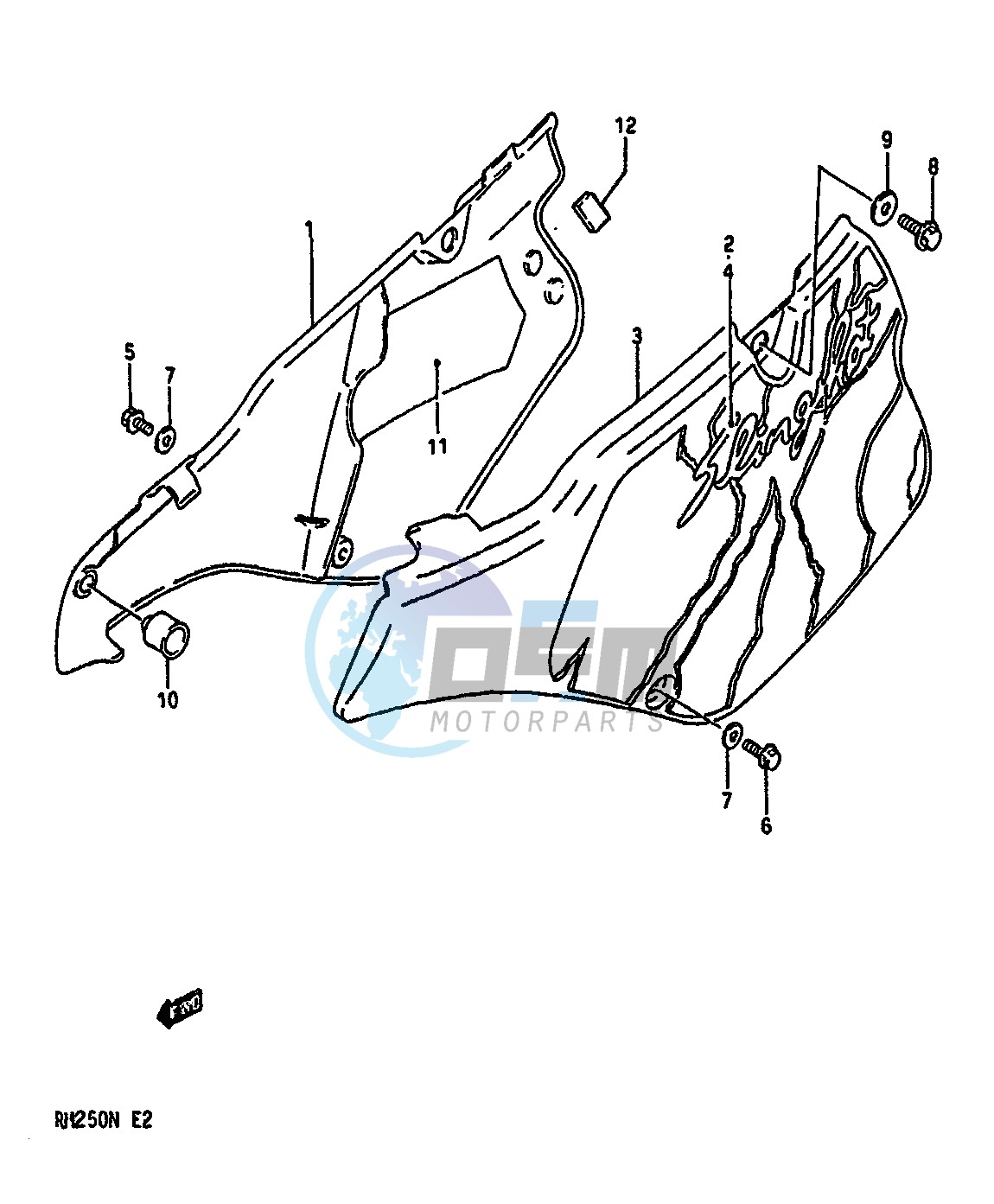 FRAME COVER (MODEL N)