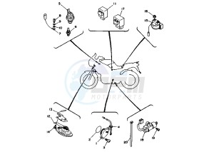 TDM 850 drawing ELECTRICAL DEVICES