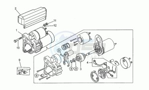 SP III 1000 drawing Valeo starter motor