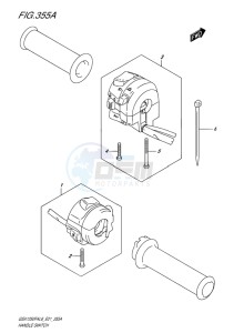 GSX-1250F ABS EU drawing HANDLE SWITCH