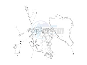 RS4 125 4T drawing Flywheel cover