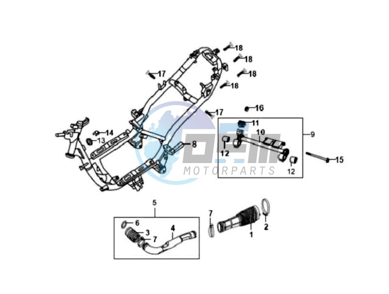 FRAME / ENGINE MOUNT