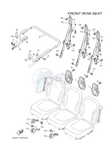 YXC700E VIKING VI EPS (2US9) drawing SEAT 2