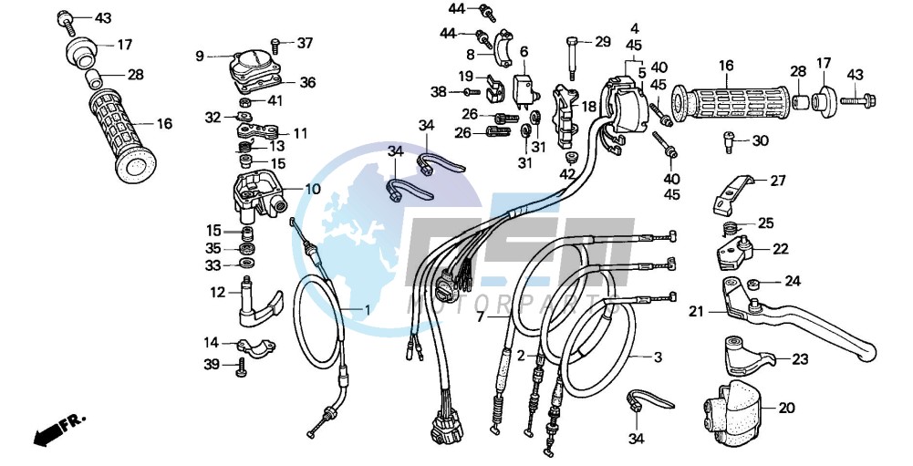 HANDLE LEVER/SWITCH/CABLE