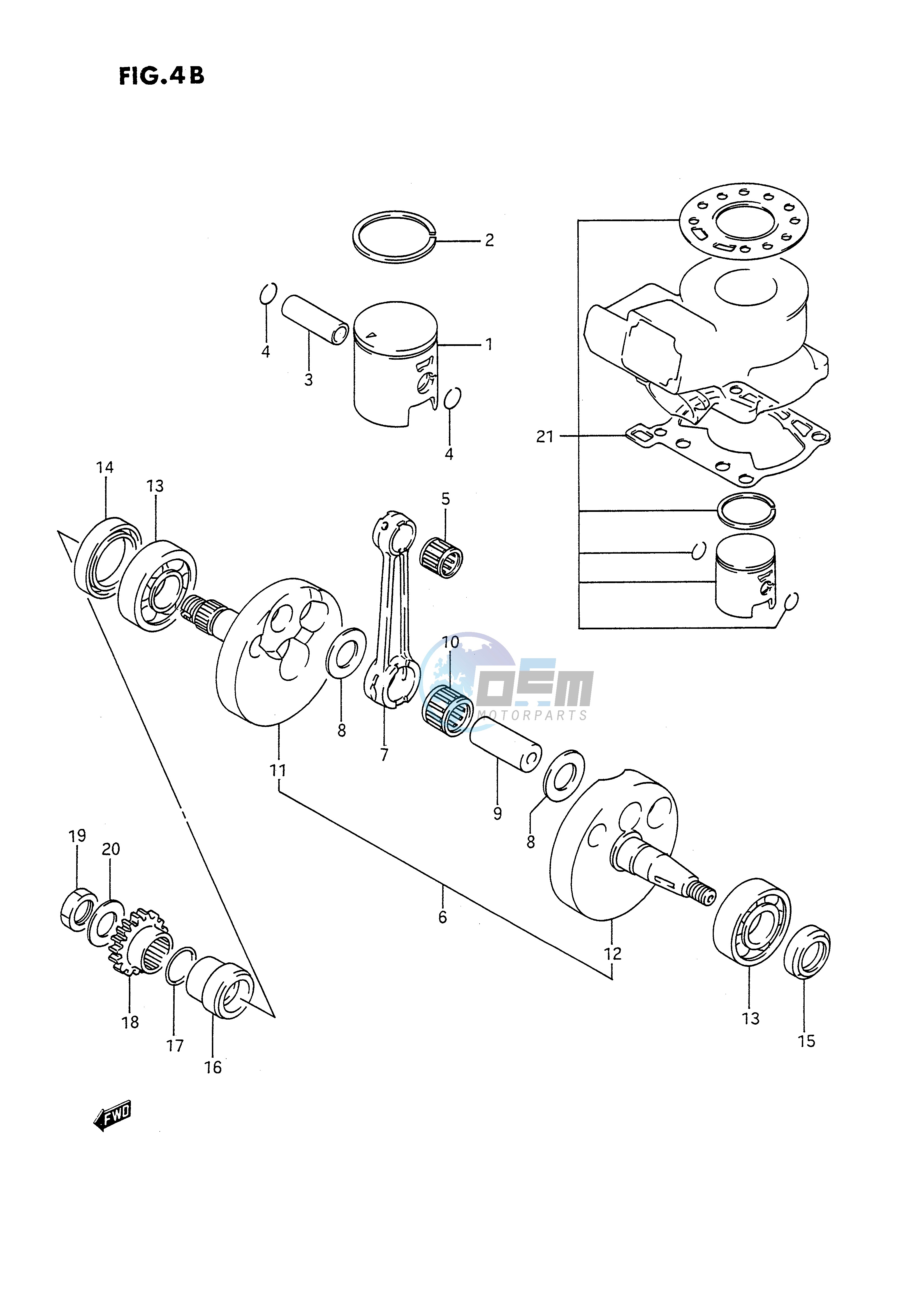 CRANKSHAFT (MODEL K)