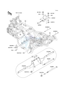 KLF 300 B [BAYOU 300] (B10-B14) [BAYOU 300] drawing FRAME FITTINGS