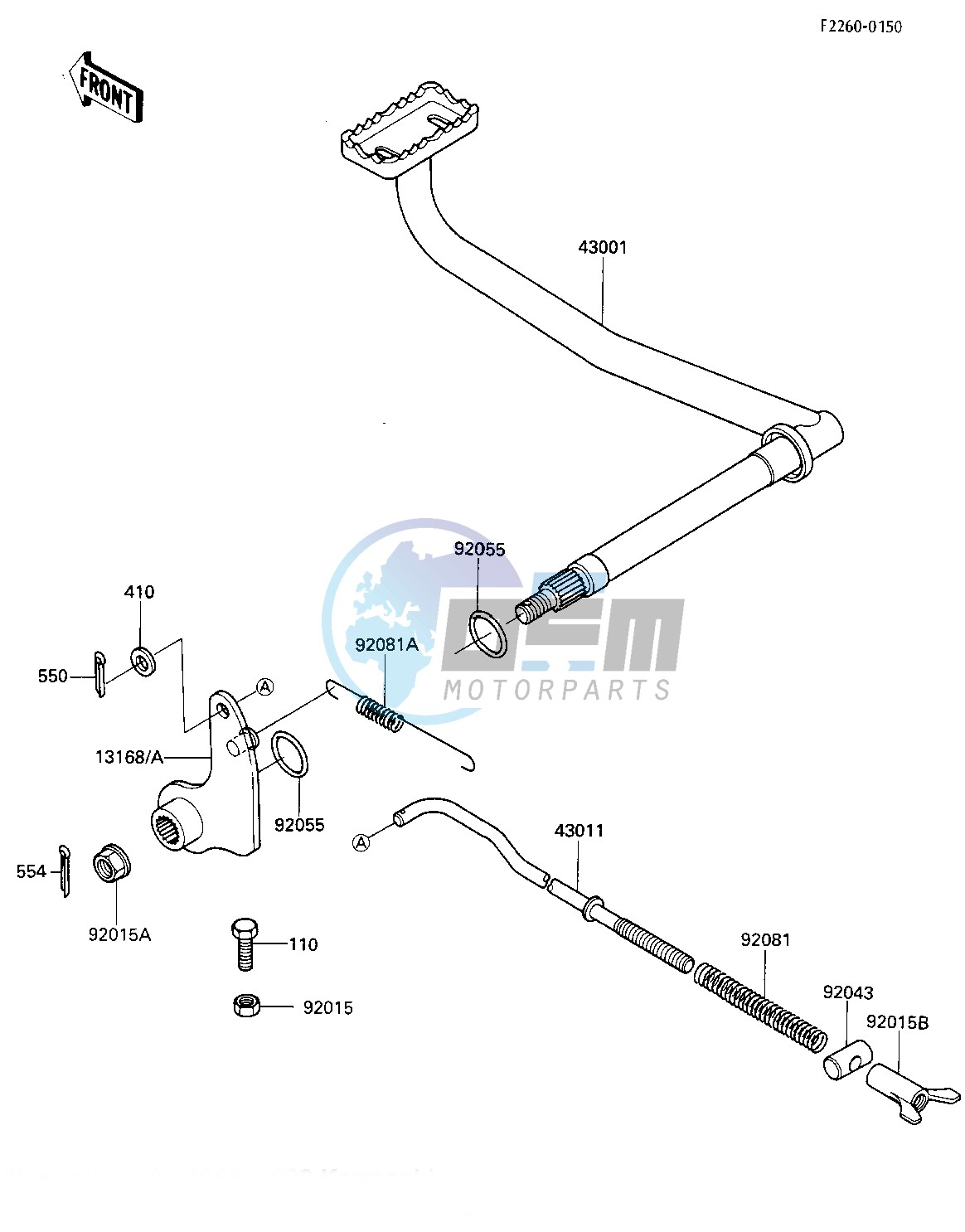 BRAKE PEDAL