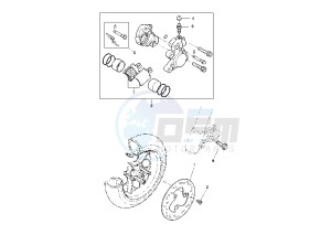 BW'S NEXT GENERATION 50 drawing FRONT BRAKE CALIPER