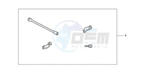 XL1000V9 Ireland - (EK) drawing HANDLE BRIDGE