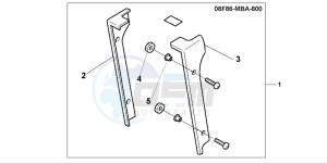 NV750C2 drawing RADIATOR COVER