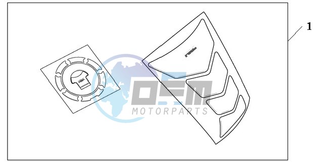 TANKPAD / FUEL LID COVER