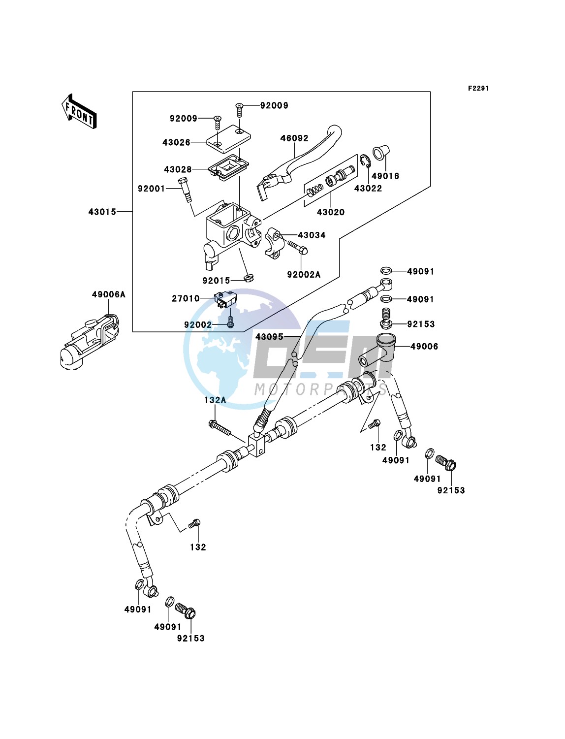 Front Master Cylinder