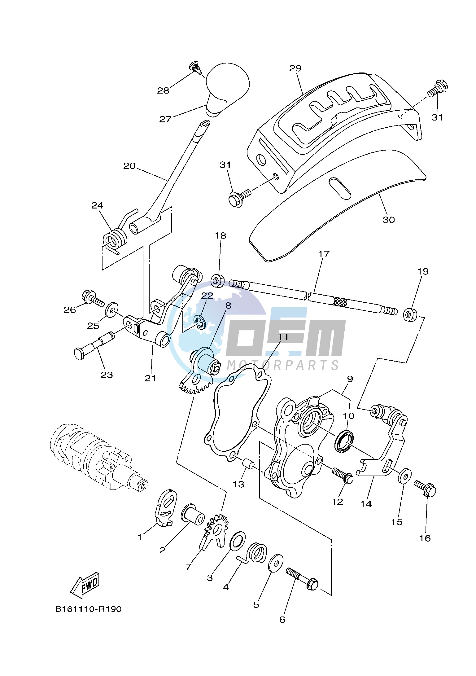 SHIFT SHAFT