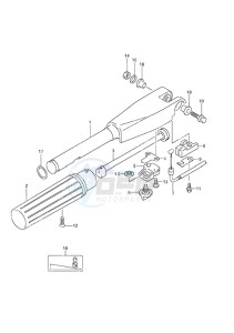 DF 6 drawing Tiller Handle