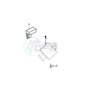 LUDIX 14 PRO drawing ELECTRONIC PART WITH CDI