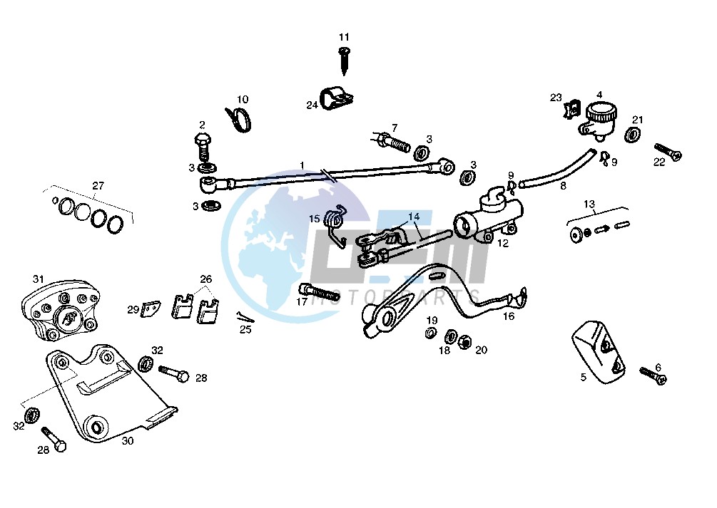 REAR BRAKE SYSTEM