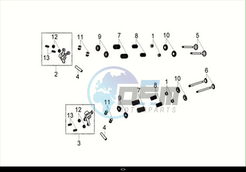 IN-EX. VALVE ROCKER ARM