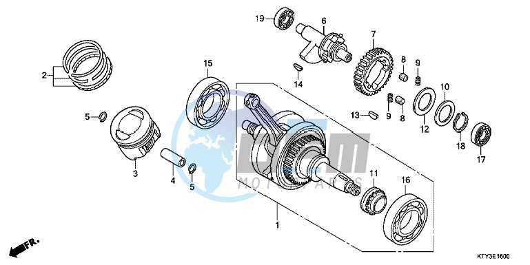 CRANKSHAFT/PISTON