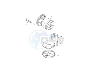 V-MAX 1700 drawing OIL PUMP