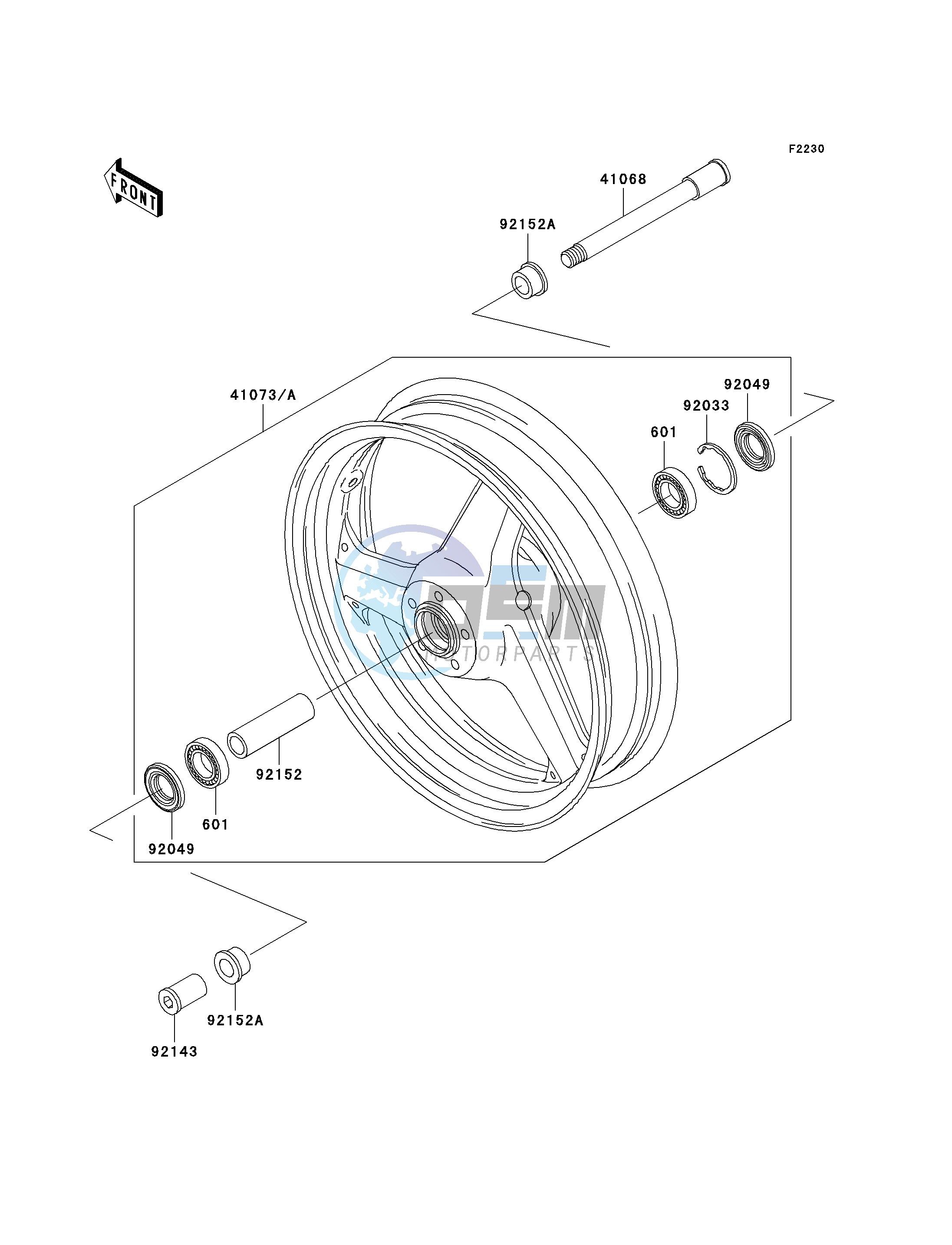 FRONT WHEEL