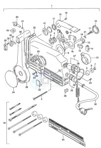 DT 115 drawing Remote Control (1986 to 1992)