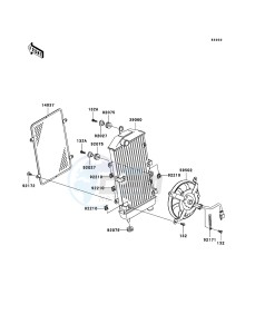 VN900_CUSTOM VN900C7F GB XX (EU ME A(FRICA) drawing Radiator