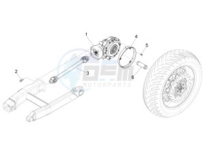 California 1400 Touring SE ABS 1380 drawing Transmission complete