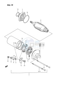 GSX1100 (E2) drawing STARTING MOTOR