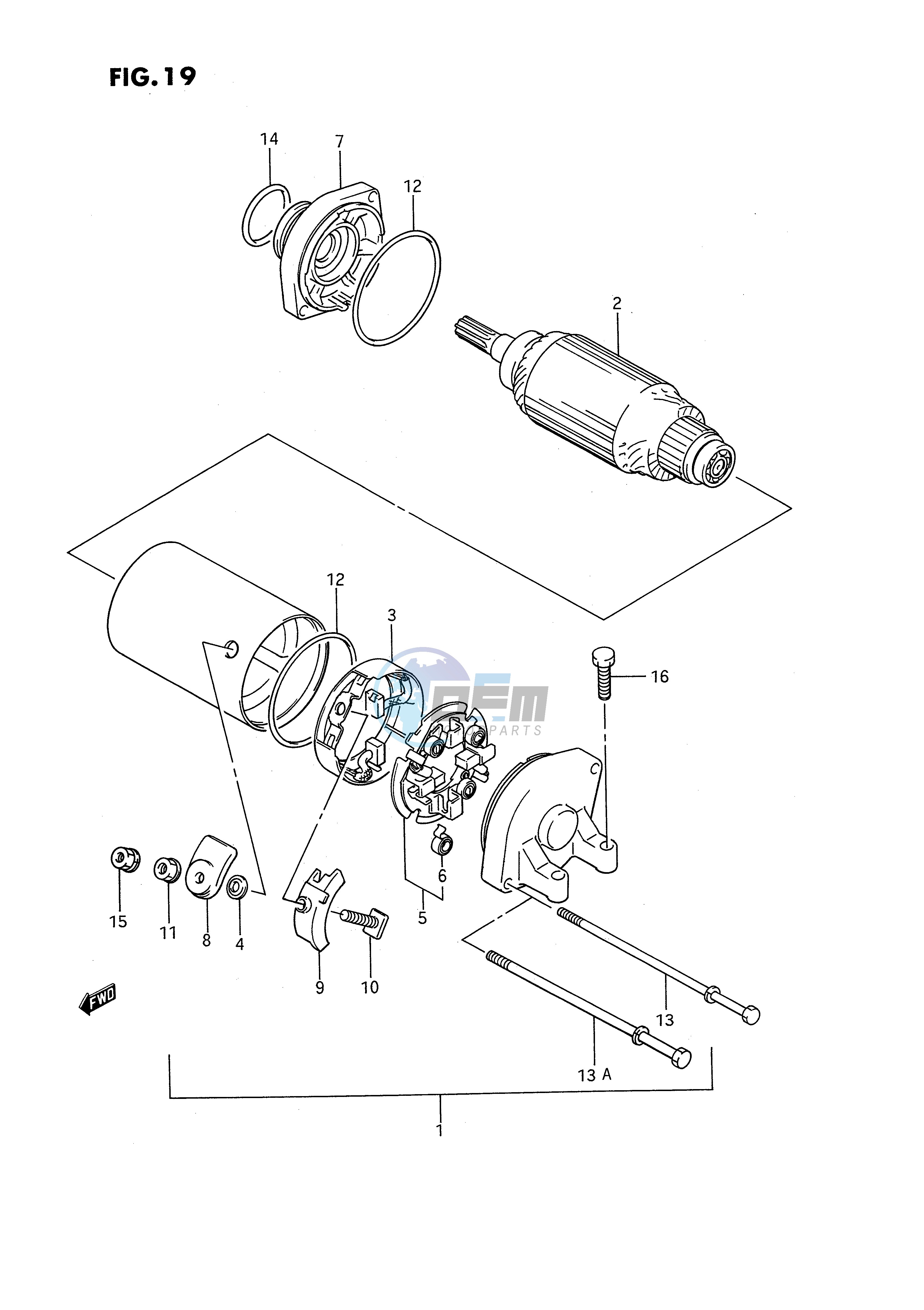 STARTING MOTOR