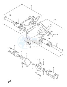 XF650 (E2) drawing FOOTREST