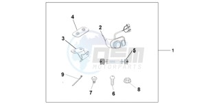 GL18009 Europe Direct - (ED / AB NAV) drawing PASSENGER CONTROL