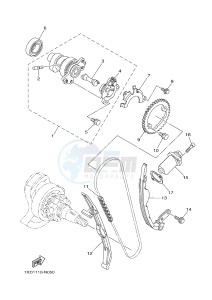 YXC700E VIKING VI EPS (2US9) drawing CAMSHAFT & CHAIN