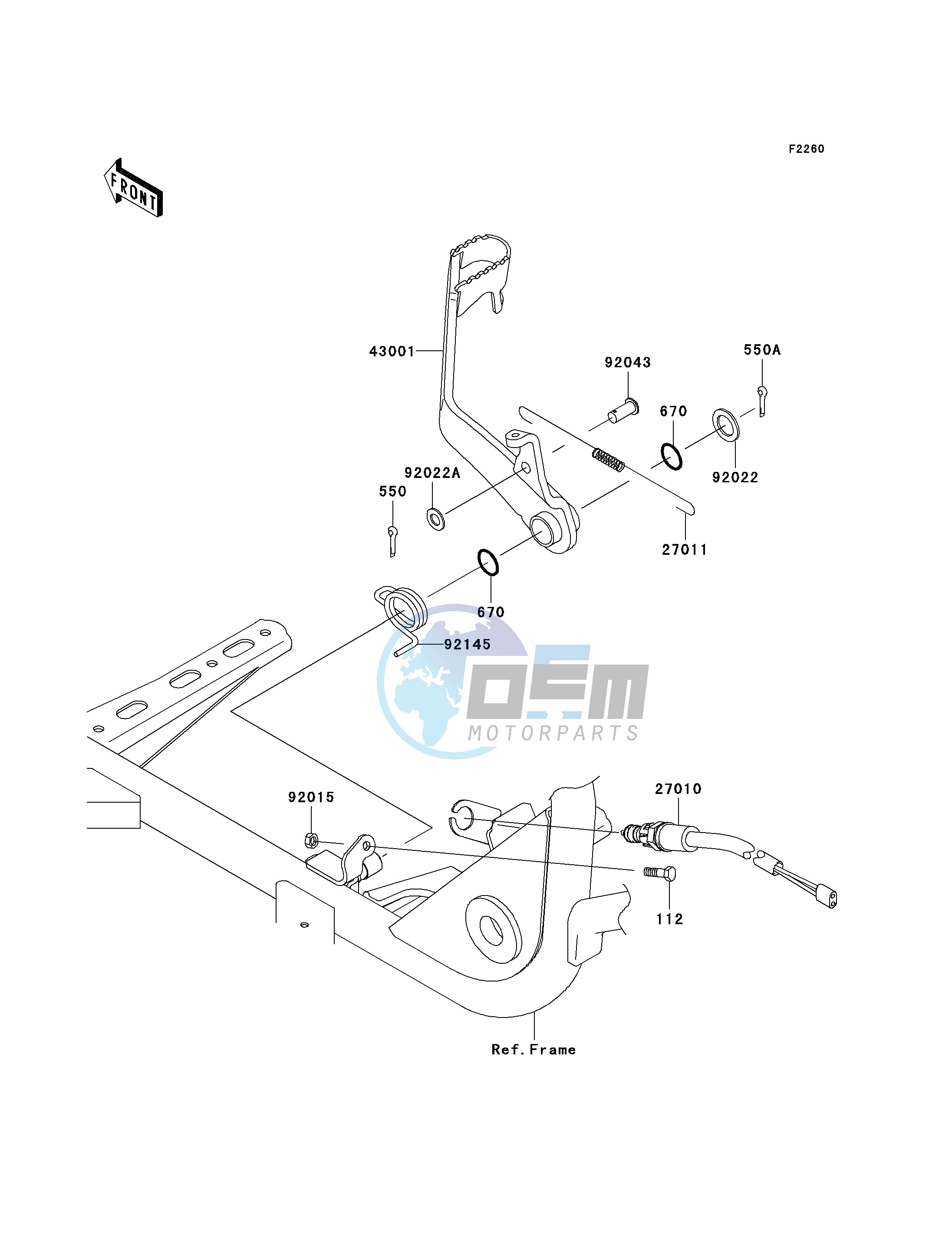 BRAKE PEDAL