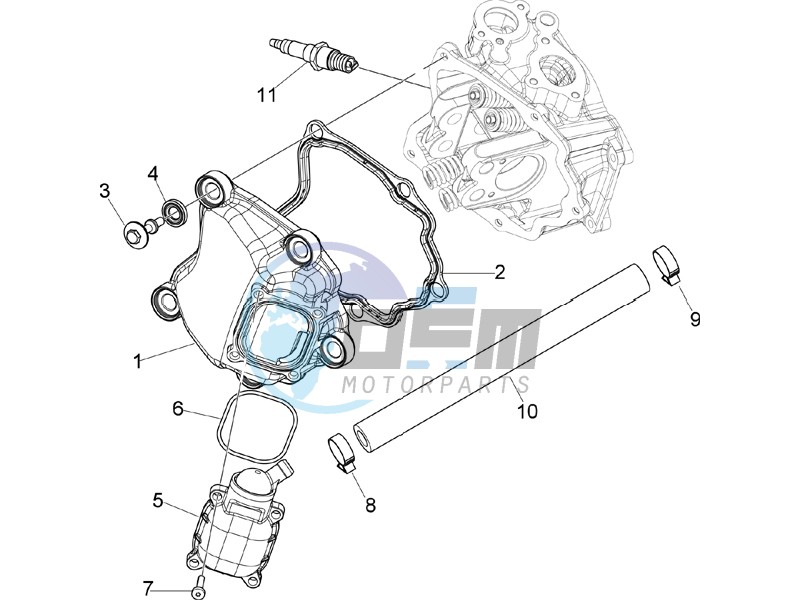 Cylinder head cover