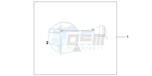 XL1000VA drawing 12V DC SOCKET