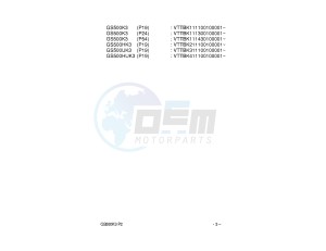 GS500 (P19) drawing * CATALOG PREFACE *