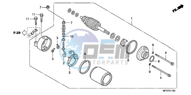 STARTING MOTOR