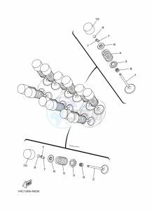 XSR900 MTM850 (BAED) drawing VALVE