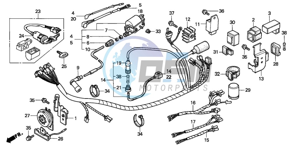 WIRE HARNESS/ IGNITION COIL