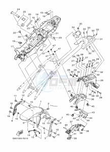 XSR900 MTM850 (BAE1) drawing FENDER