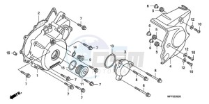 CB1300SA9 Europe Direct - (ED / ABS BCT MME TWO) drawing LEFT CRANKCASE COVER