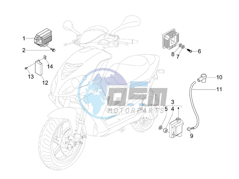 Voltage Regulators - Electronic Control Units (ecu) - H.T. Coil