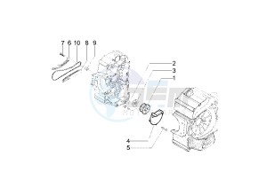 Beverly 500 drawing Oil pump